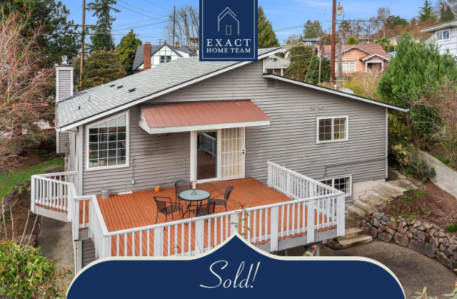 505 NE 78th St. in Seattle, listing sold by Realtor Sandy Walsh of Exact Home Team